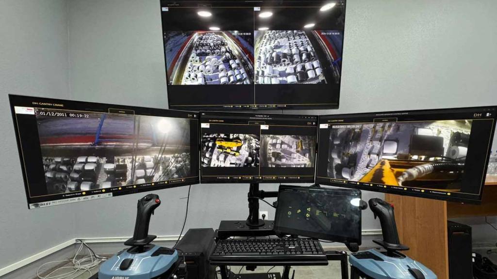 Автономные погрузочные краны: как технологии «Дронсхаб» меняют промышленность