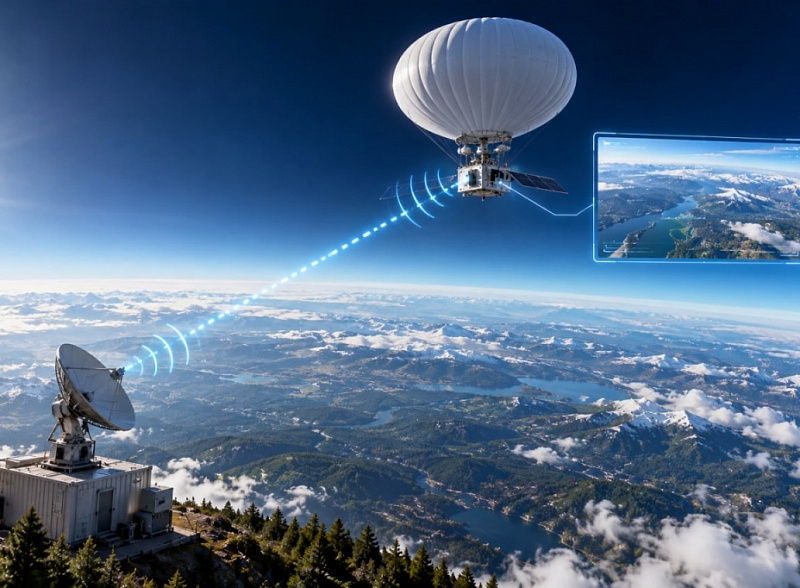 Видео из стратосферы: беспилотник обеспечил 5G-покрытие с высоты 17 км