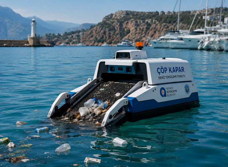 Робот поможет очистить Средиземное море